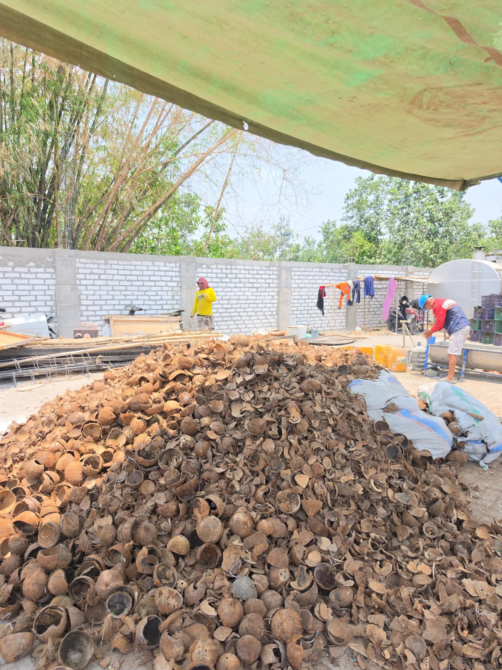 PURE COCONUT SHELL CHARCOAL
